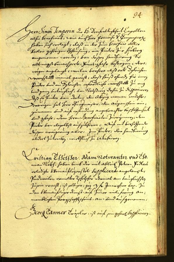 Stadtarchiv Bozen - BOhisto Ratsprotokoll 1670 