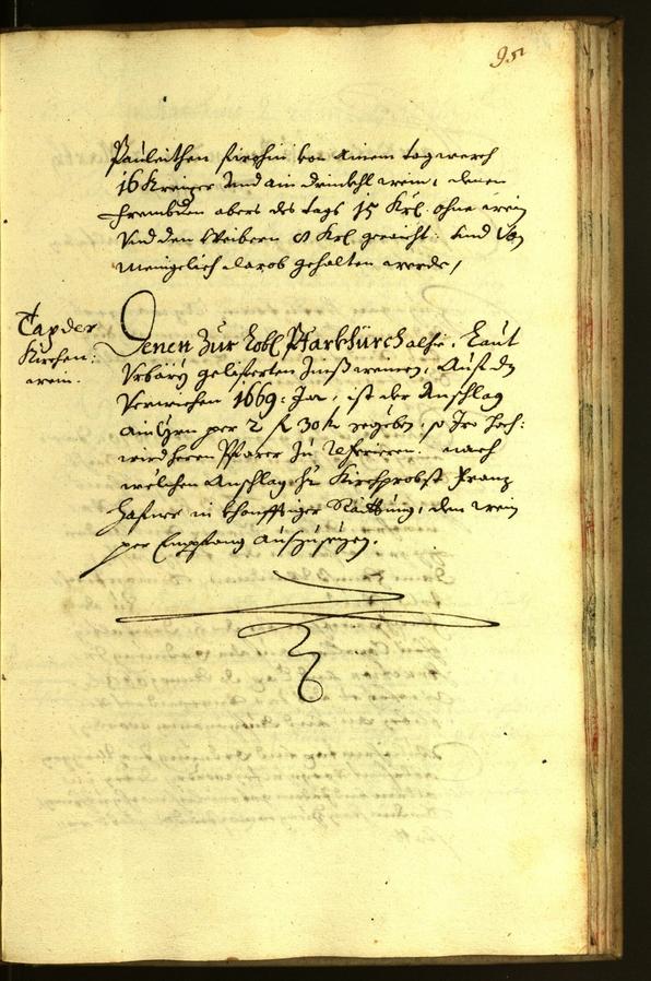 Stadtarchiv Bozen - BOhisto Ratsprotokoll 1670 