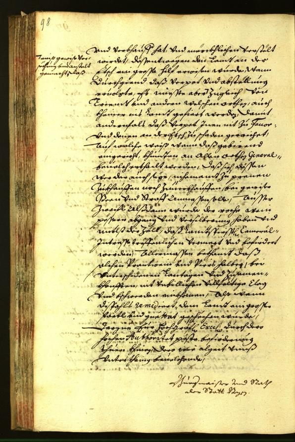 Stadtarchiv Bozen - BOhisto Ratsprotokoll 1670 