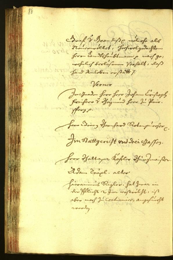 Civic Archives of Bozen-Bolzano - BOhisto Minutes of the council 1670 