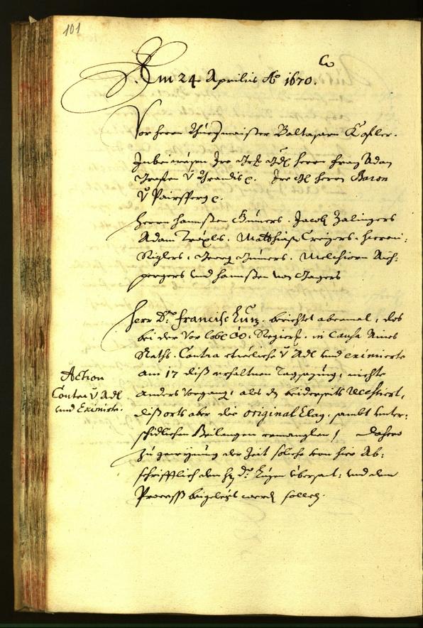 Civic Archives of Bozen-Bolzano - BOhisto Minutes of the council 1670 