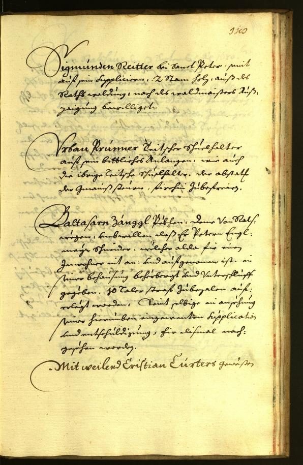 Stadtarchiv Bozen - BOhisto Ratsprotokoll 1670 