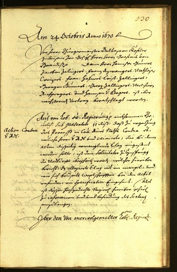 Civic Archives of Bozen-Bolzano - BOhisto Minutes of the council 1670 