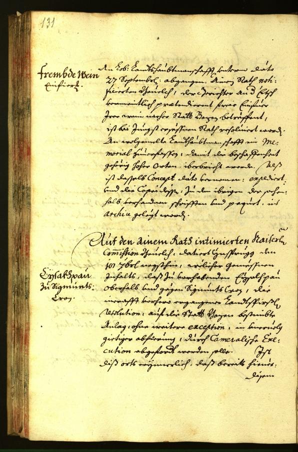 Archivio Storico della Città di Bolzano - BOhisto protocollo consiliare 1670 