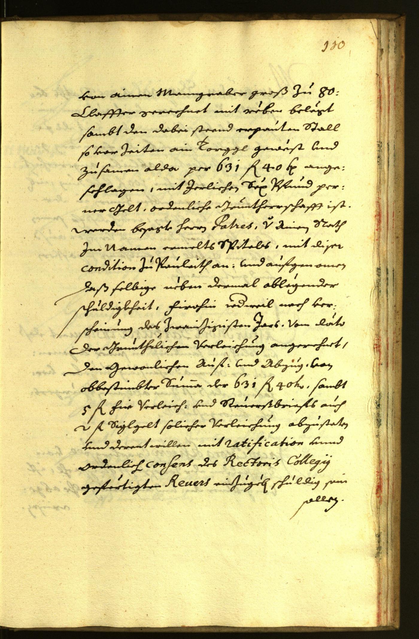 Stadtarchiv Bozen - BOhisto Ratsprotokoll 1670 