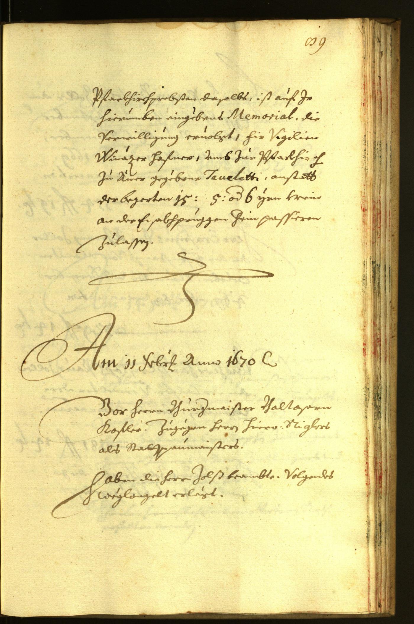 Civic Archives of Bozen-Bolzano - BOhisto Minutes of the council 1670 