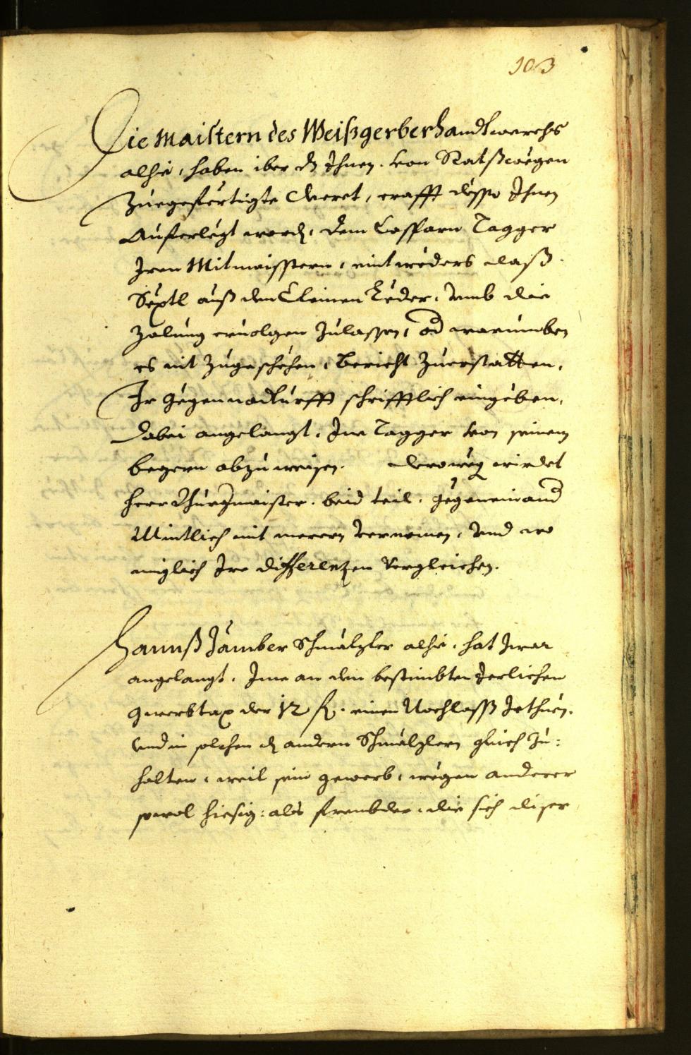 Stadtarchiv Bozen - BOhisto Ratsprotokoll 1670 