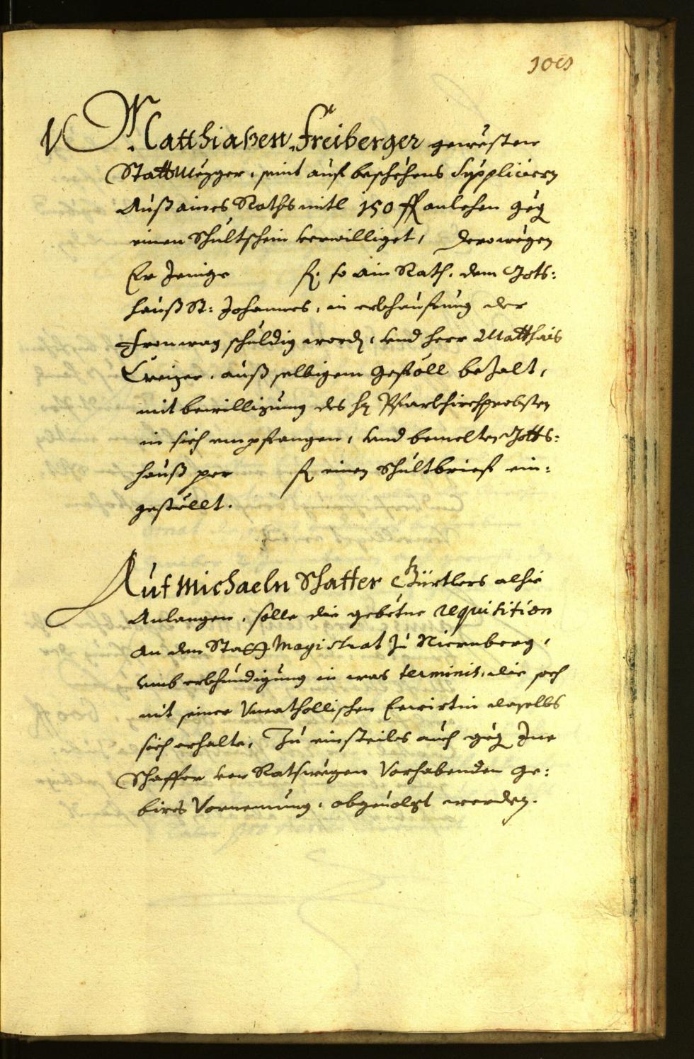 Stadtarchiv Bozen - BOhisto Ratsprotokoll 1670 