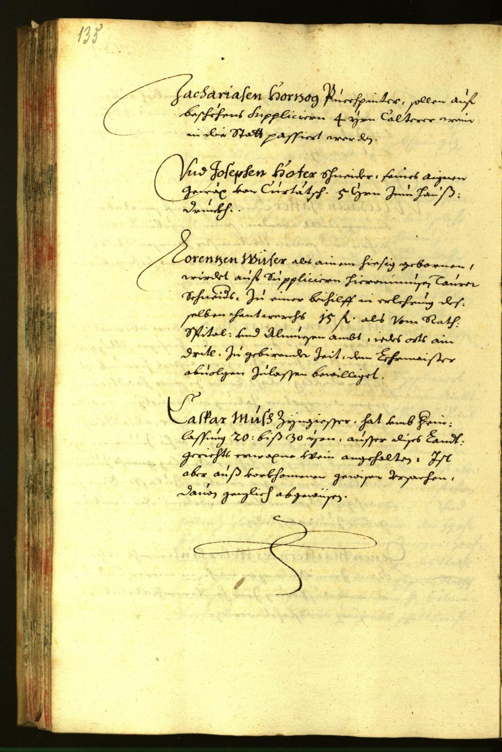 Stadtarchiv Bozen - BOhisto Ratsprotokoll 1670 