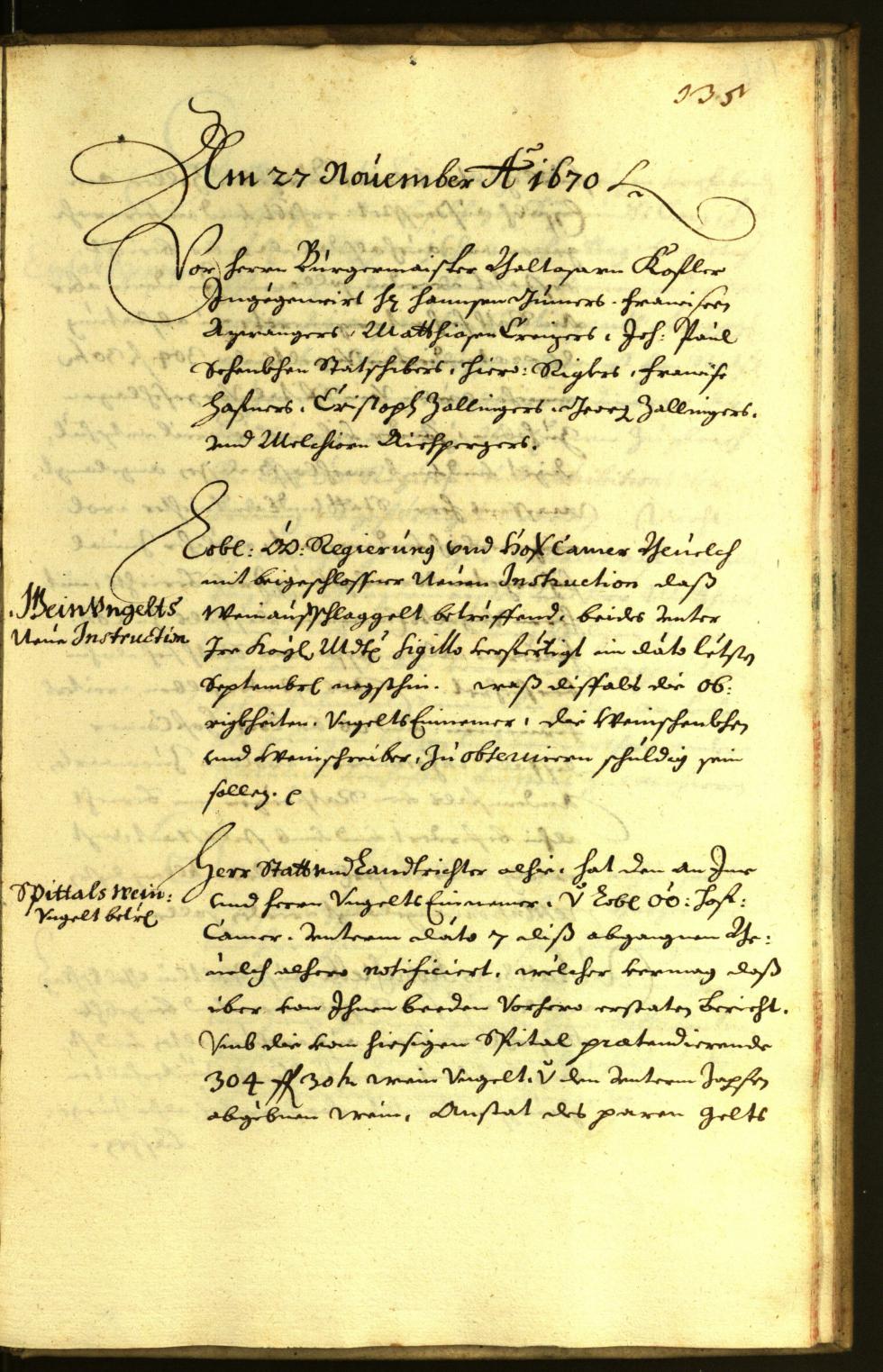 Civic Archives of Bozen-Bolzano - BOhisto Minutes of the council 1670 