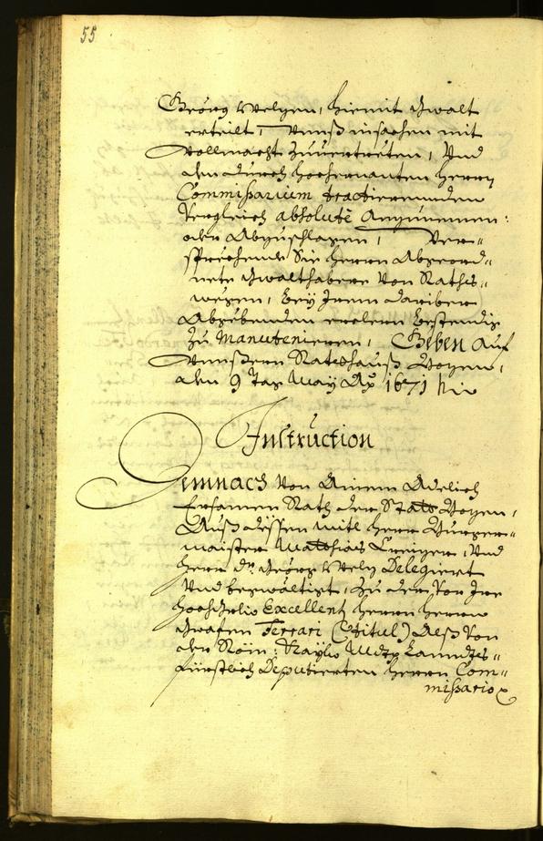 Civic Archives of Bozen-Bolzano - BOhisto Minutes of the council 1671 