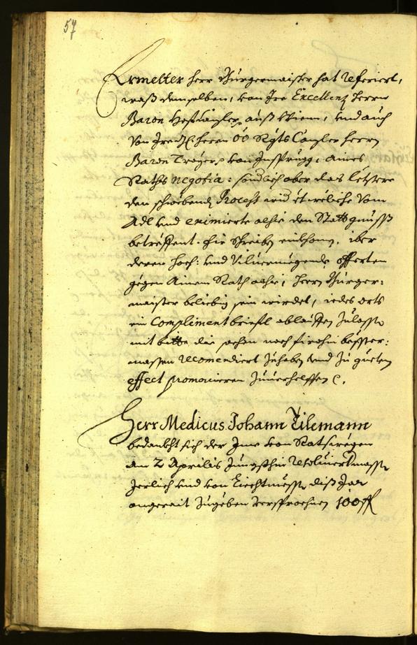 Civic Archives of Bozen-Bolzano - BOhisto Minutes of the council 1671 