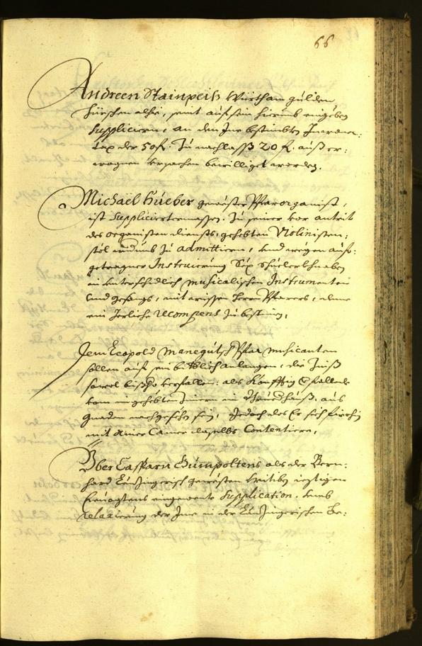 Archivio Storico della Città di Bolzano - BOhisto protocollo consiliare 1671 