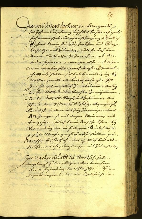 Archivio Storico della Città di Bolzano - BOhisto protocollo consiliare 1671 