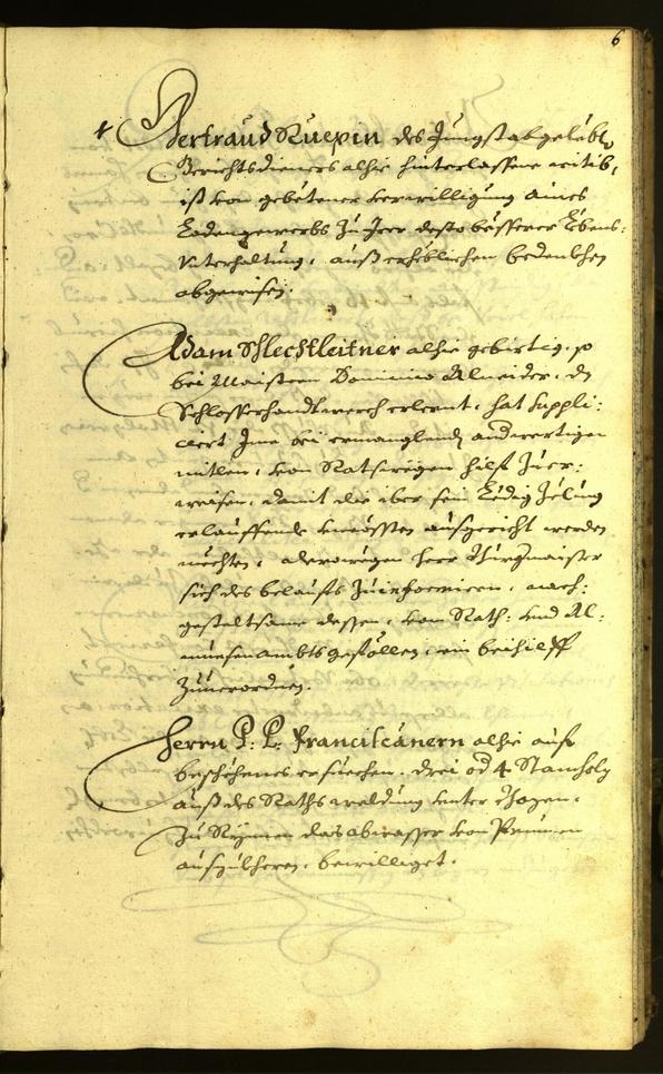 Stadtarchiv Bozen - BOhisto Ratsprotokoll 1671 