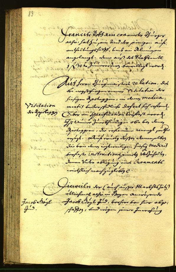 Civic Archives of Bozen-Bolzano - BOhisto Minutes of the council 1671 