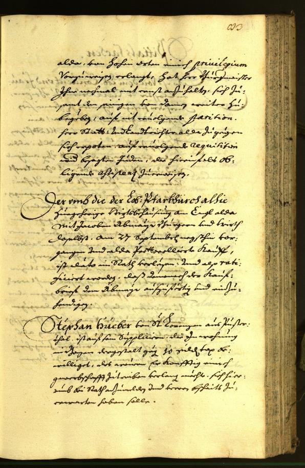 Stadtarchiv Bozen - BOhisto Ratsprotokoll 1671 