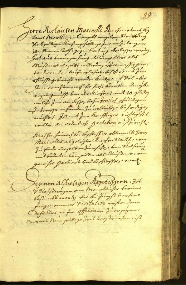 Civic Archives of Bozen-Bolzano - BOhisto Minutes of the council 1671 