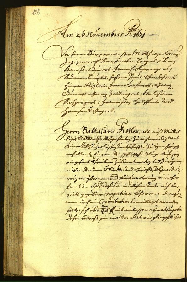 Civic Archives of Bozen-Bolzano - BOhisto Minutes of the council 1671 