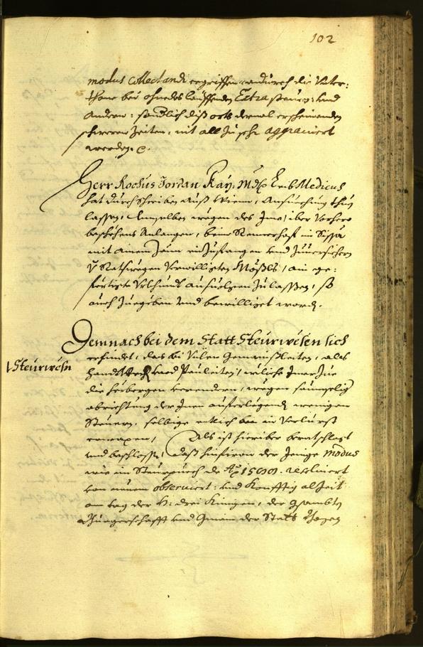 Stadtarchiv Bozen - BOhisto Ratsprotokoll 1671 