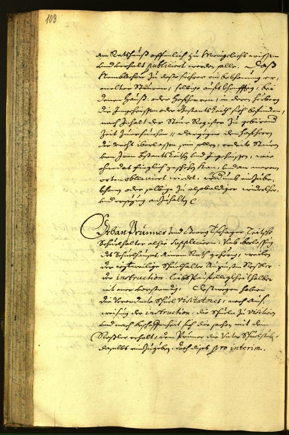 Stadtarchiv Bozen - BOhisto Ratsprotokoll 1671 