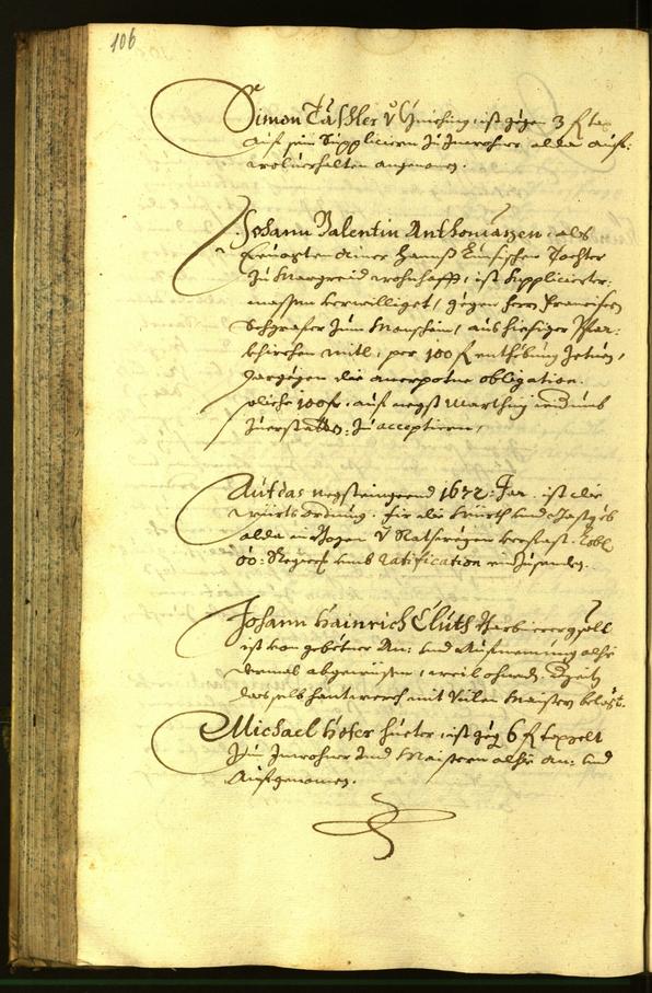 Stadtarchiv Bozen - BOhisto Ratsprotokoll 1671 