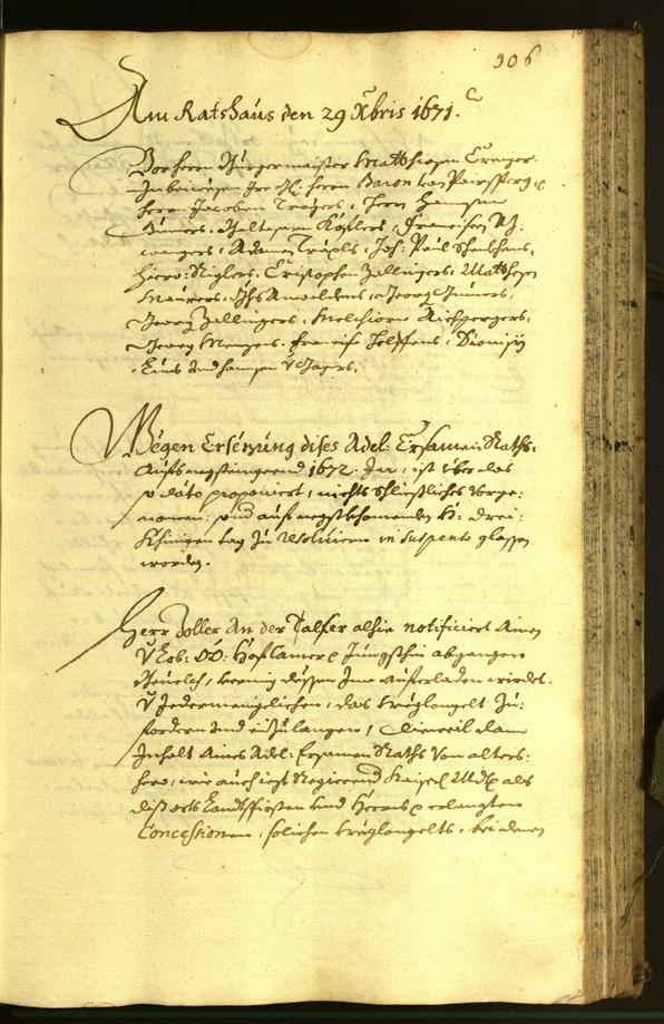 Civic Archives of Bozen-Bolzano - BOhisto Minutes of the council 1671 