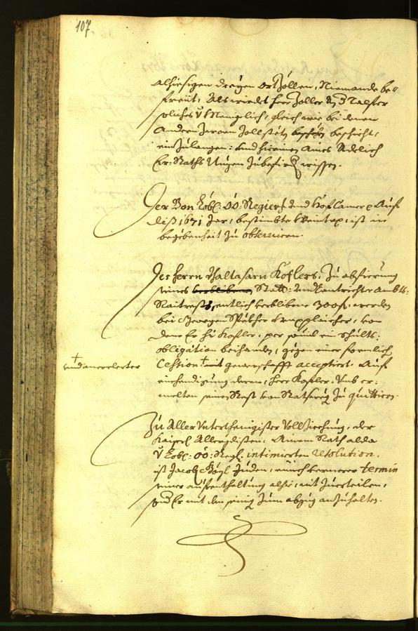 Civic Archives of Bozen-Bolzano - BOhisto Minutes of the council 1671 