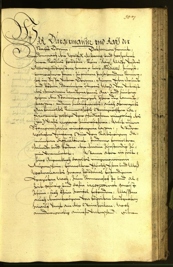 Civic Archives of Bozen-Bolzano - BOhisto Minutes of the council 1671 