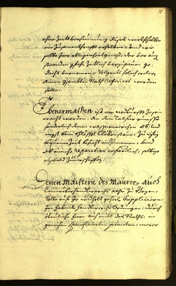 Stadtarchiv Bozen - BOhisto Ratsprotokoll 1671 