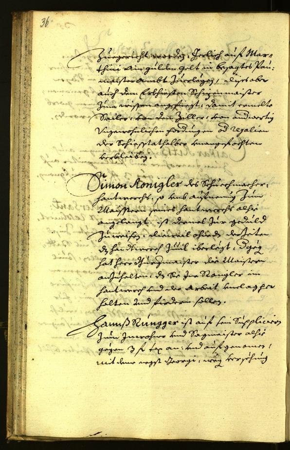 Stadtarchiv Bozen - BOhisto Ratsprotokoll 1671 