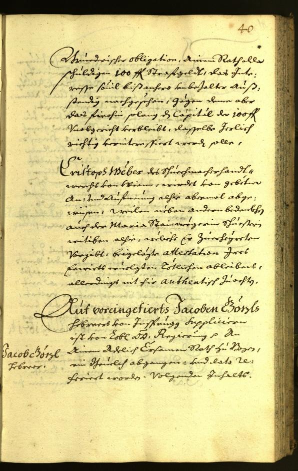 Stadtarchiv Bozen - BOhisto Ratsprotokoll 1671 