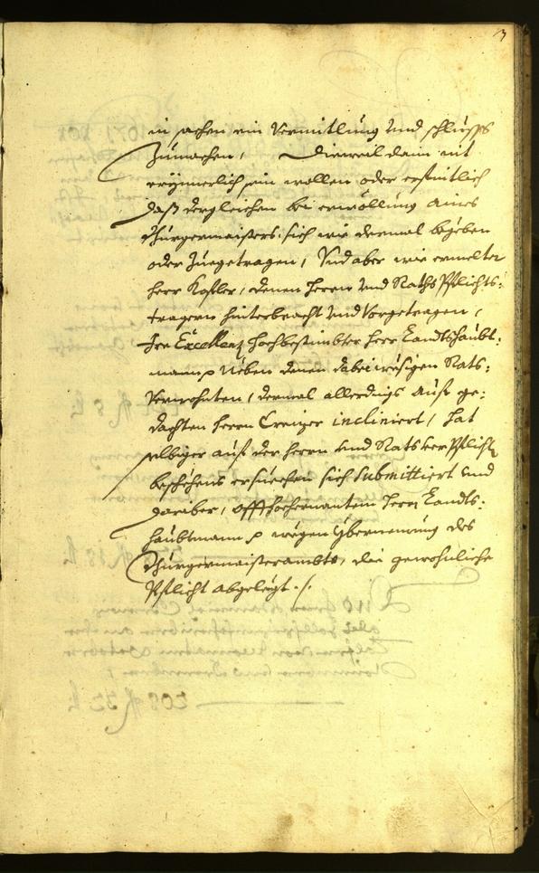 Stadtarchiv Bozen - BOhisto Ratsprotokoll 1671 