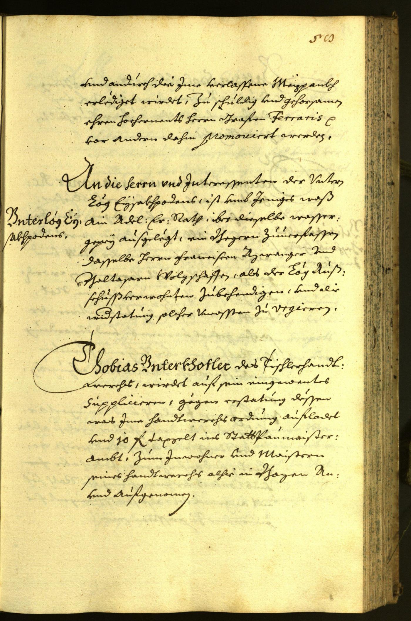 Stadtarchiv Bozen - BOhisto Ratsprotokoll 1671 