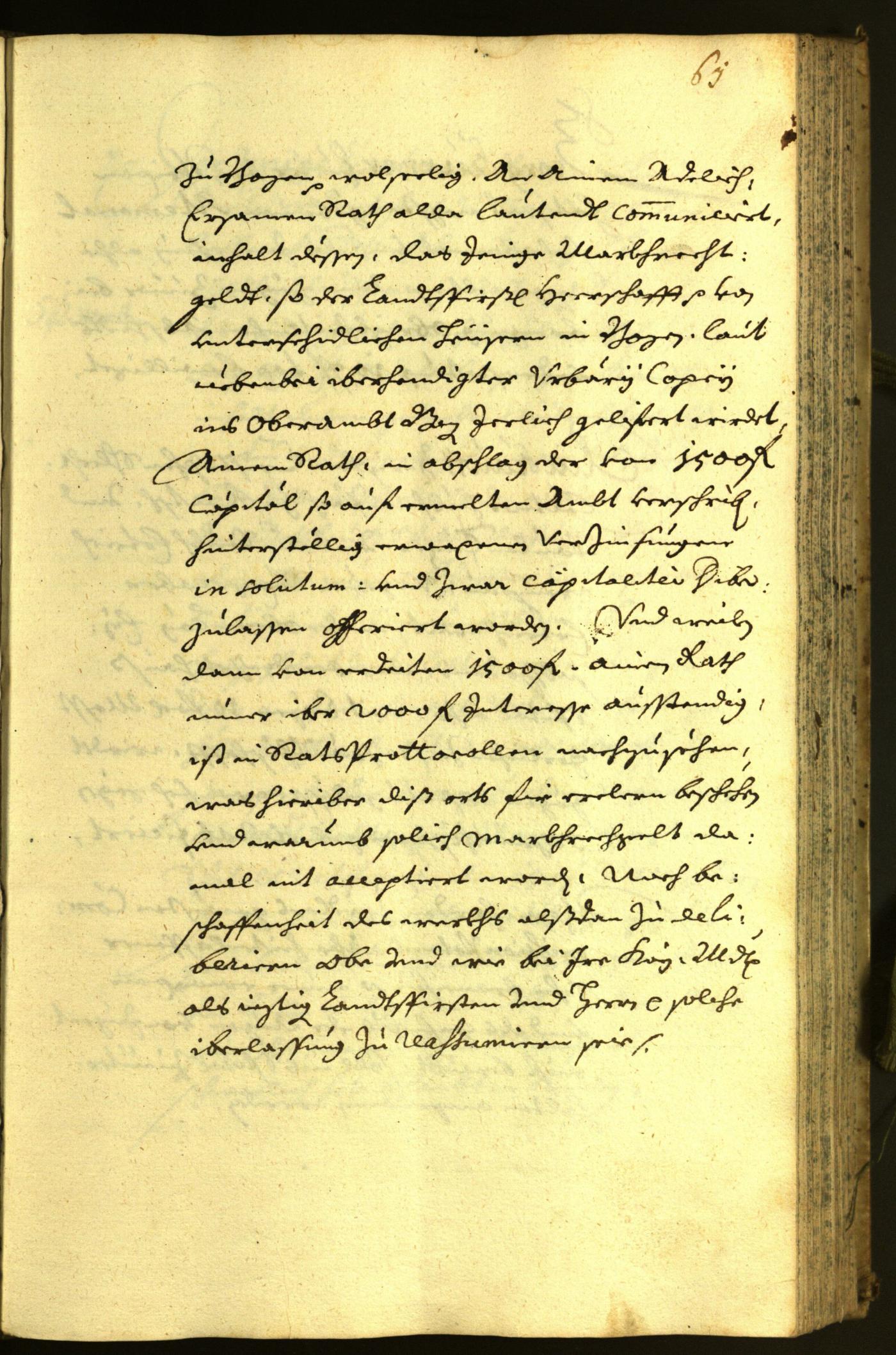 Civic Archives of Bozen-Bolzano - BOhisto Minutes of the council 1671 