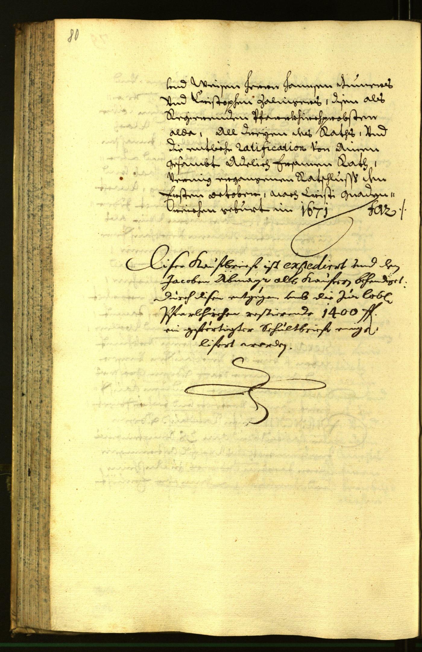 Civic Archives of Bozen-Bolzano - BOhisto Minutes of the council 1671 