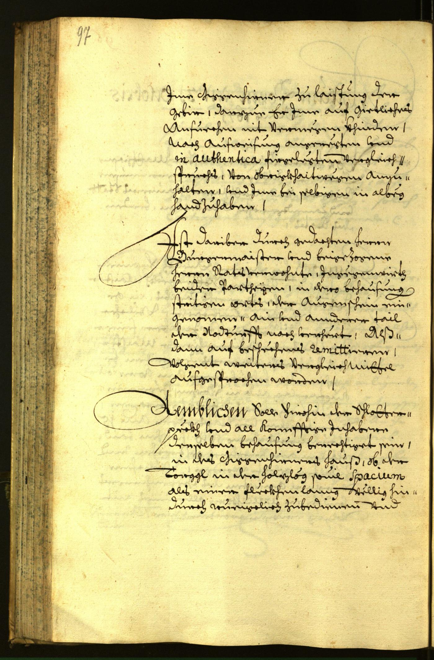 Civic Archives of Bozen-Bolzano - BOhisto Minutes of the council 1671 