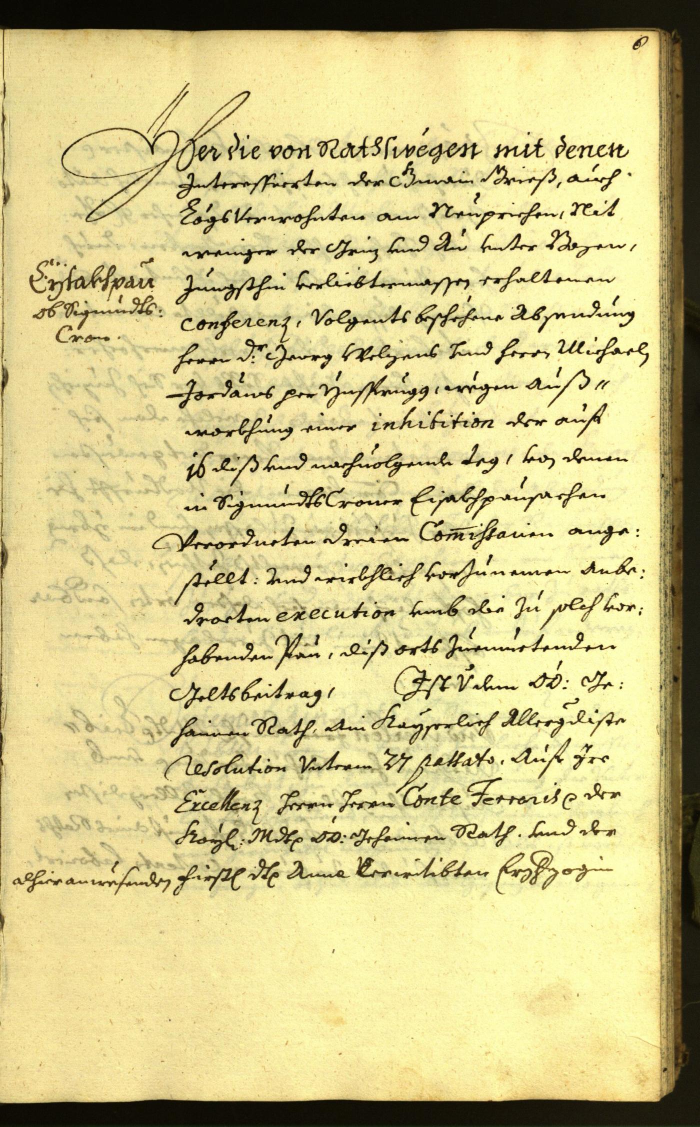 Civic Archives of Bozen-Bolzano - BOhisto Minutes of the council 1671 