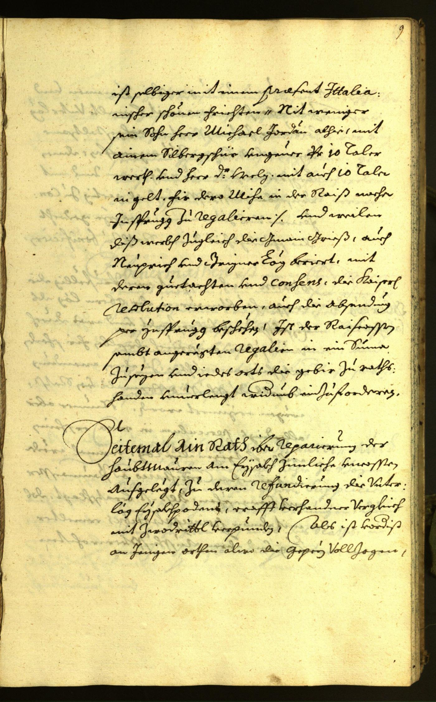 Civic Archives of Bozen-Bolzano - BOhisto Minutes of the council 1671 