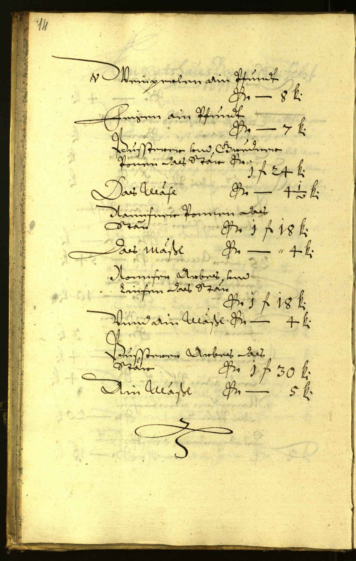 Stadtarchiv Bozen - BOhisto Ratsprotokoll 1671 