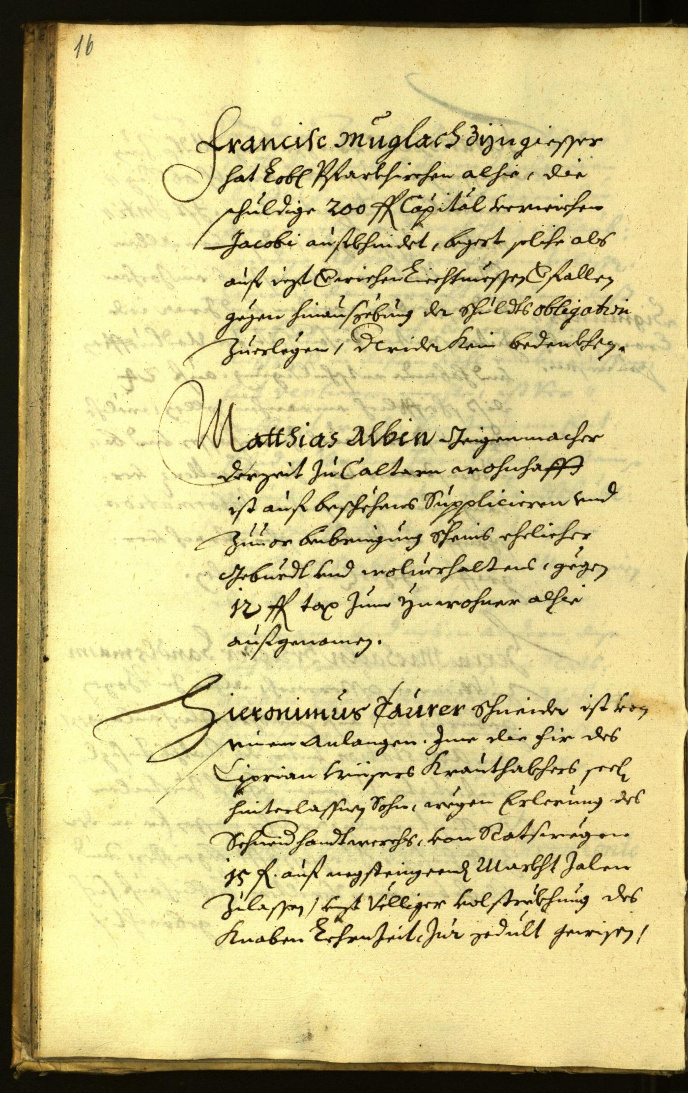 Civic Archives of Bozen-Bolzano - BOhisto Minutes of the council 1671 