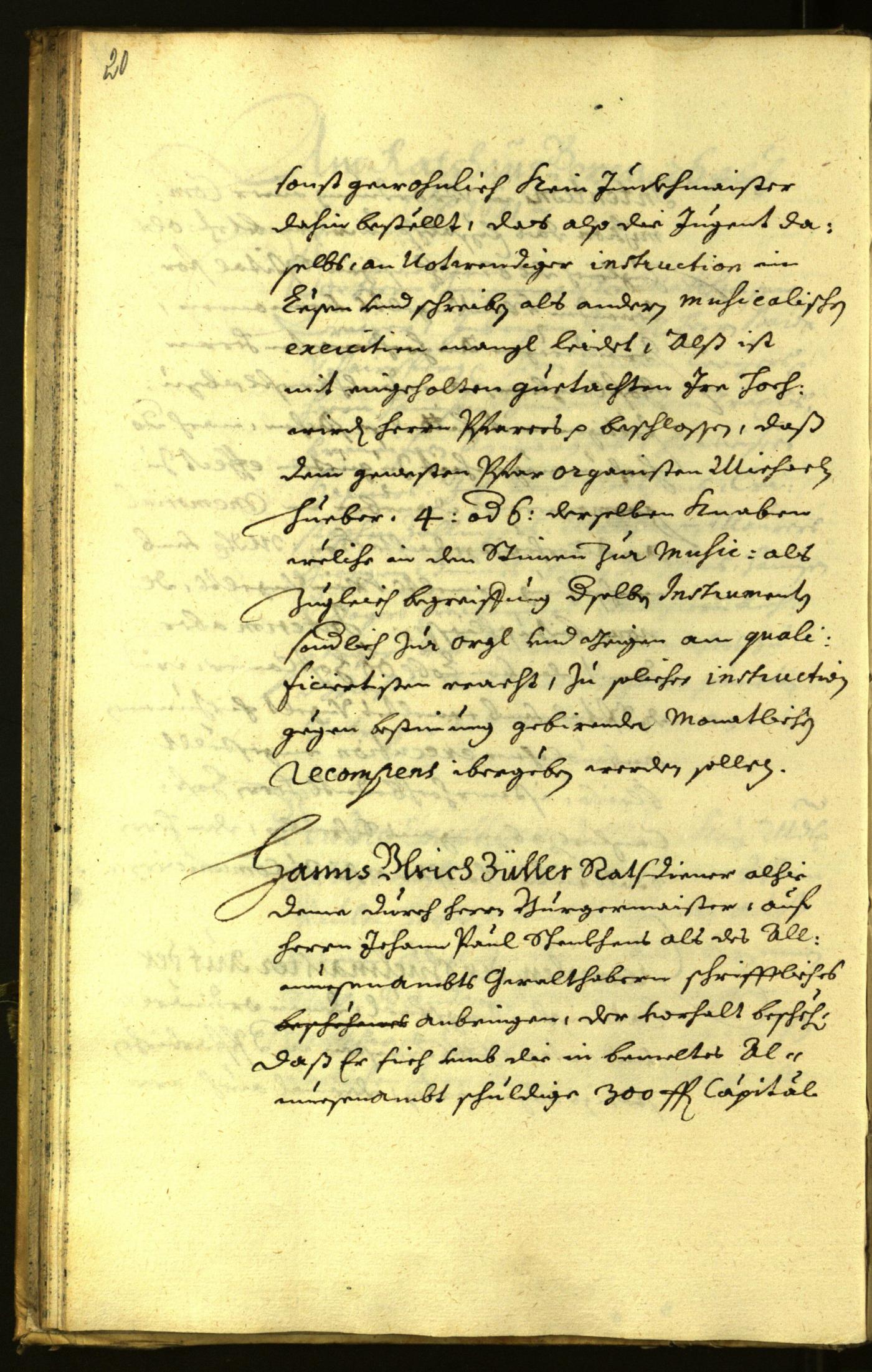 Stadtarchiv Bozen - BOhisto Ratsprotokoll 1671 