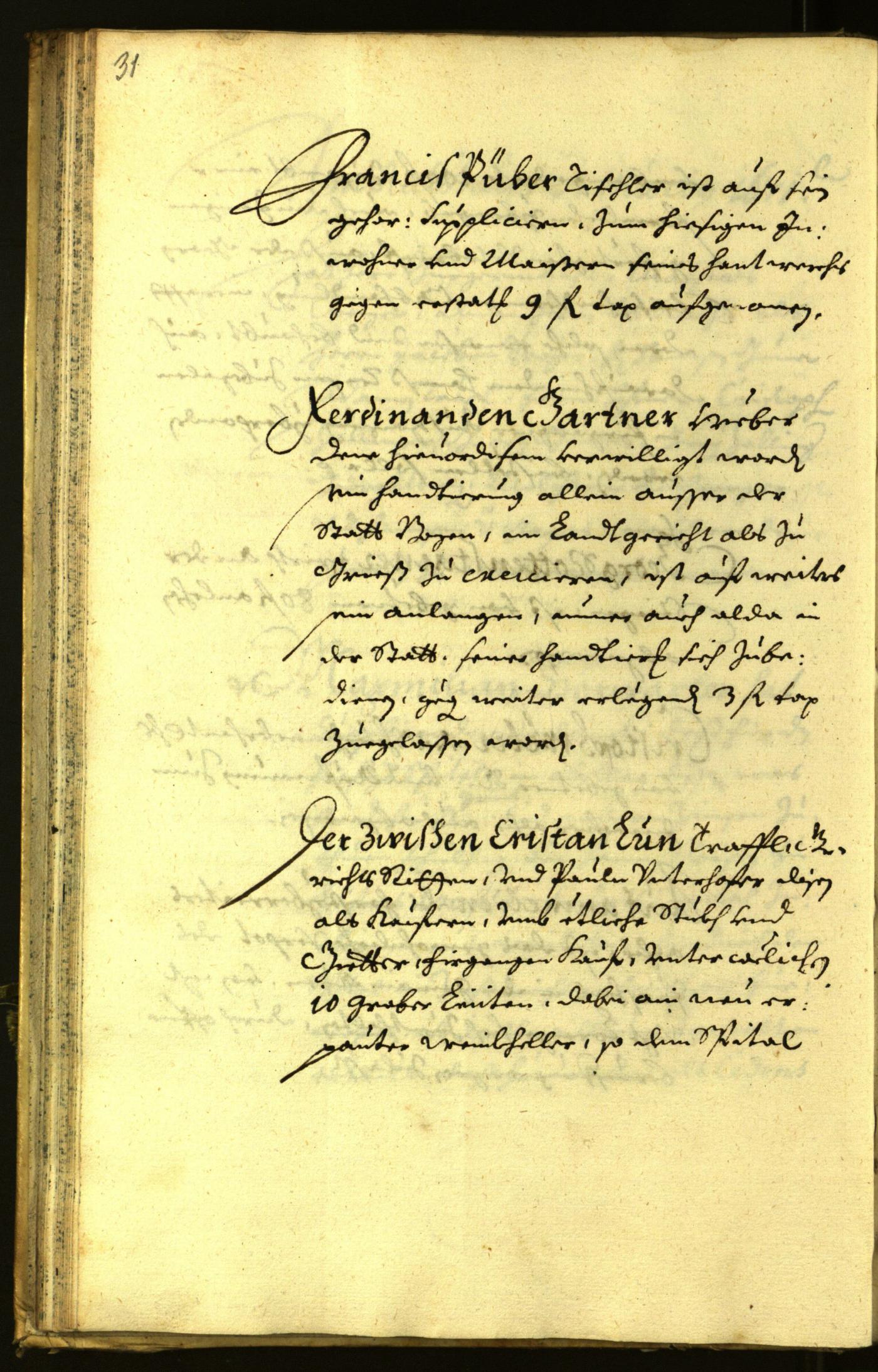 Civic Archives of Bozen-Bolzano - BOhisto Minutes of the council 1671 