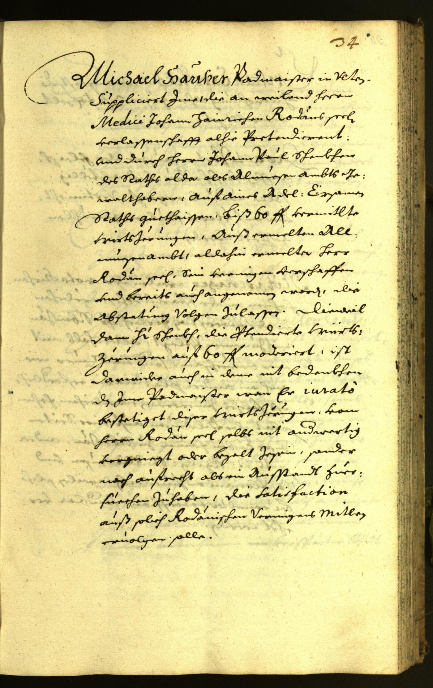 Archivio Storico della Città di Bolzano - BOhisto protocollo consiliare 1671 