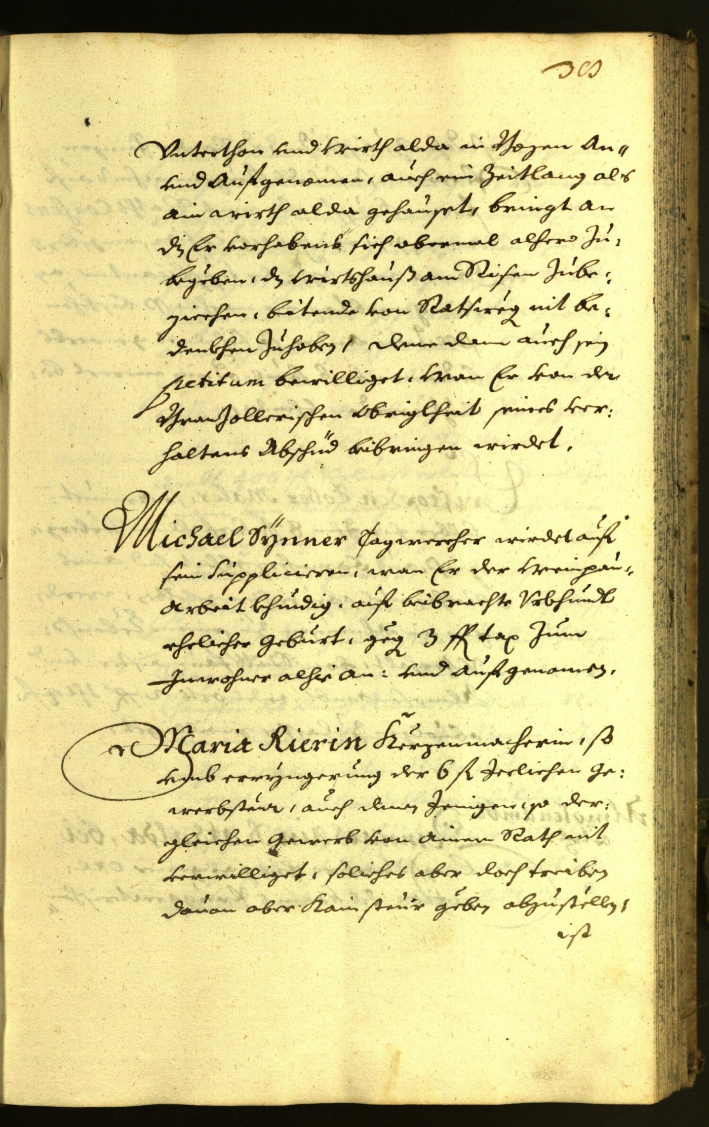 Stadtarchiv Bozen - BOhisto Ratsprotokoll 1671 