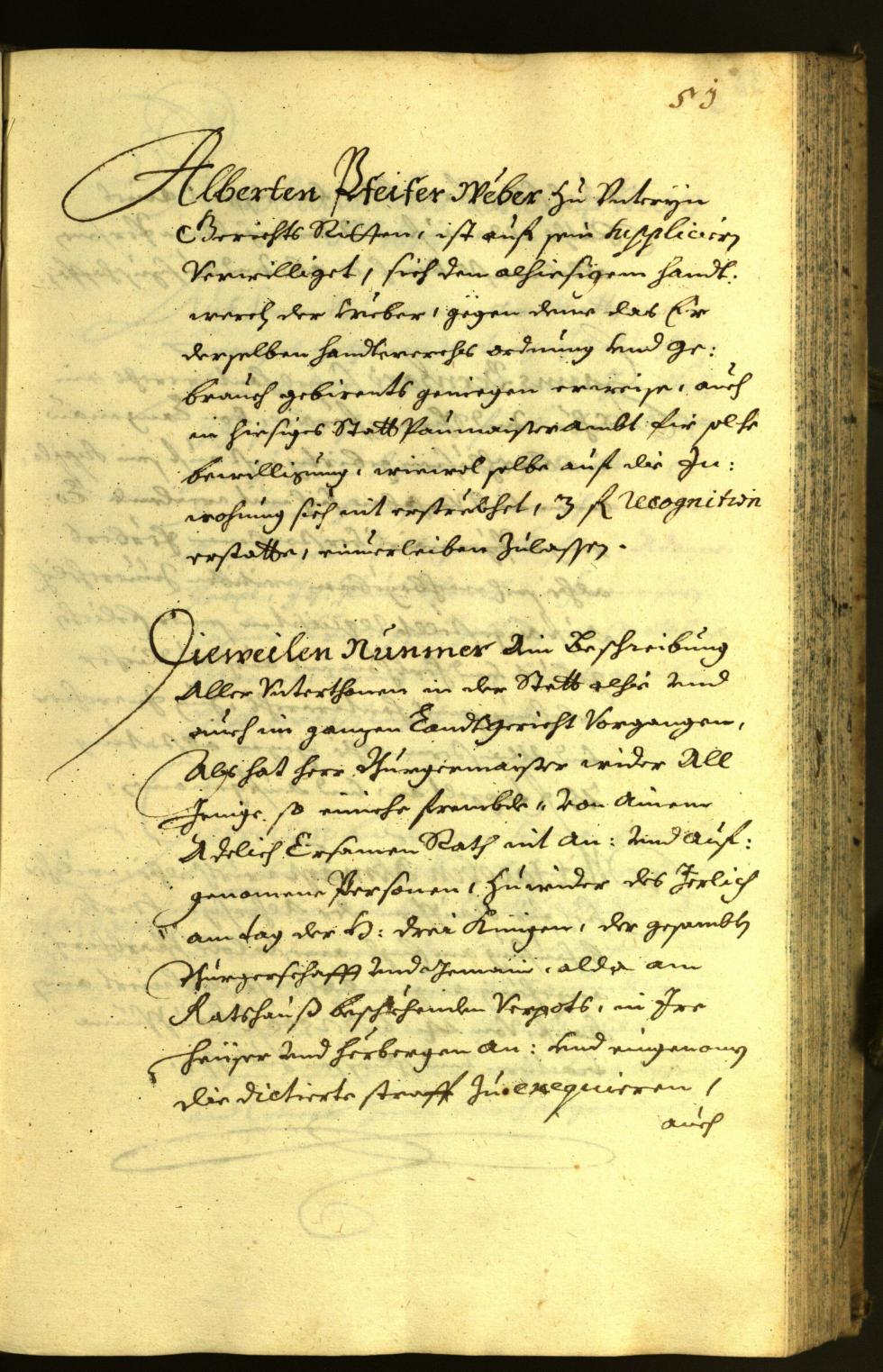 Civic Archives of Bozen-Bolzano - BOhisto Minutes of the council 1671 