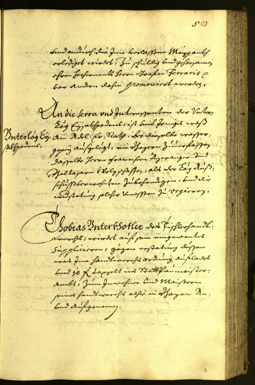 Stadtarchiv Bozen - BOhisto Ratsprotokoll 1671 