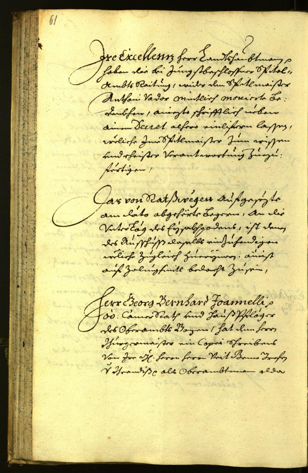 Civic Archives of Bozen-Bolzano - BOhisto Minutes of the council 1671 