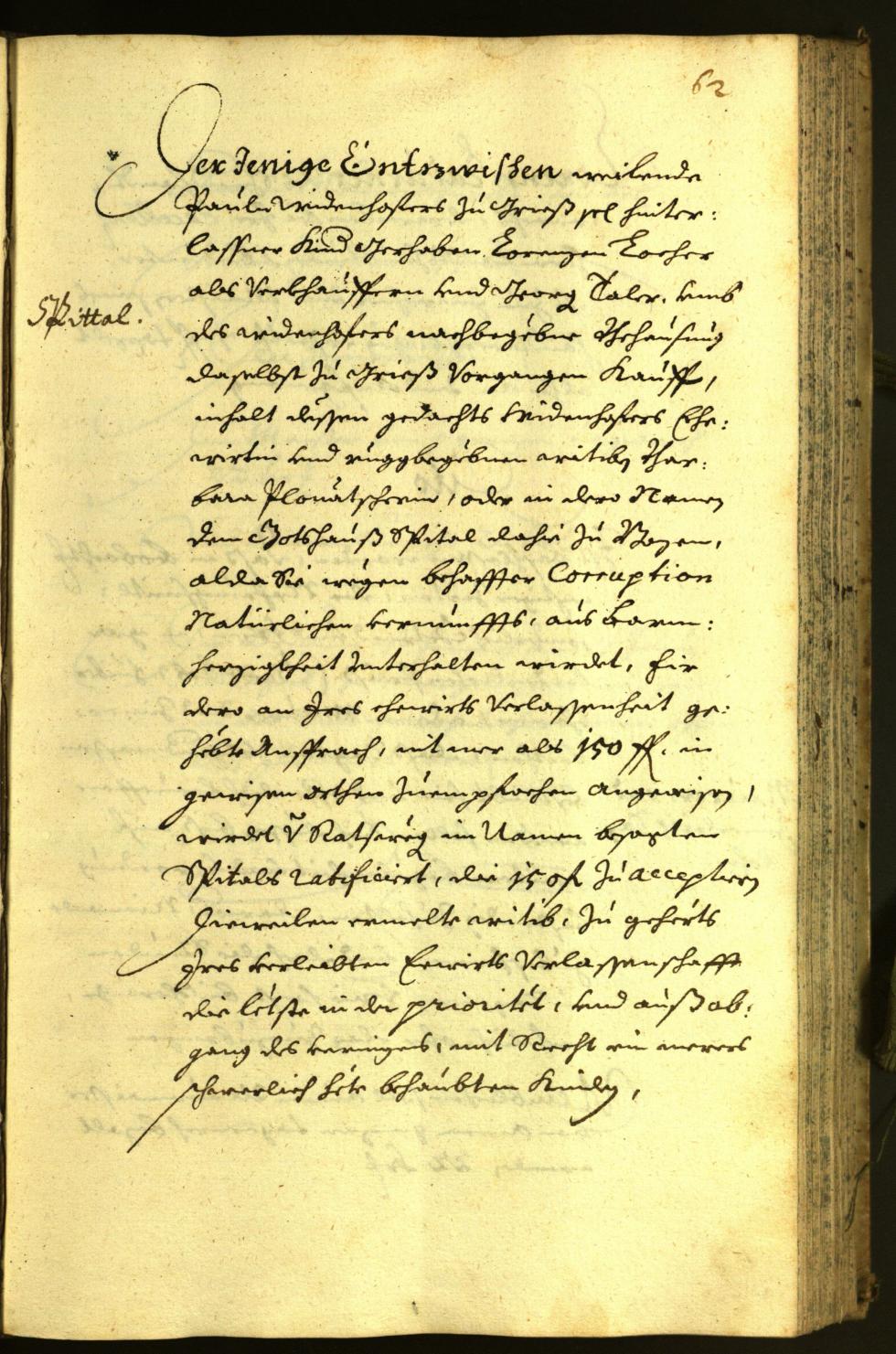 Stadtarchiv Bozen - BOhisto Ratsprotokoll 1671 