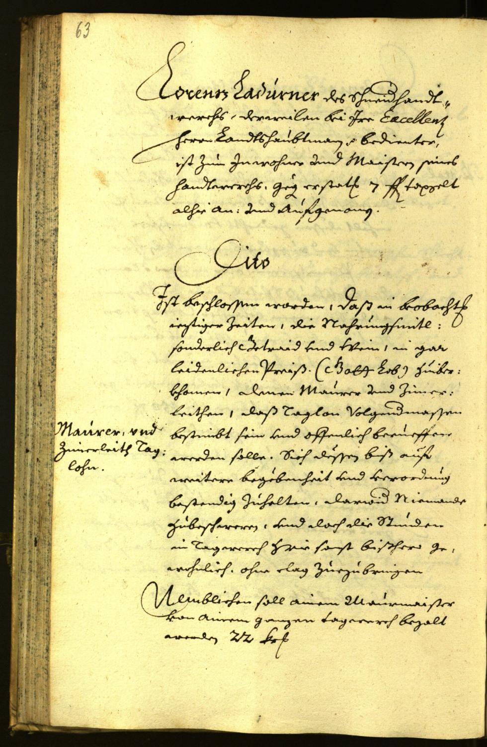 Archivio Storico della Città di Bolzano - BOhisto protocollo consiliare 1671 